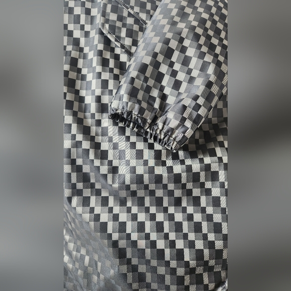 Armani Collezioni Patterned Rain Coat - Size 8 - Picture 6 of 14